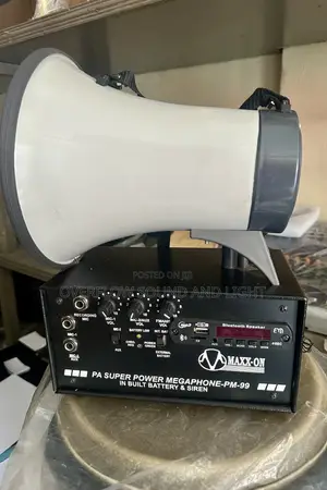 MAXX-ON PM-99 PA Super Power Megaphone