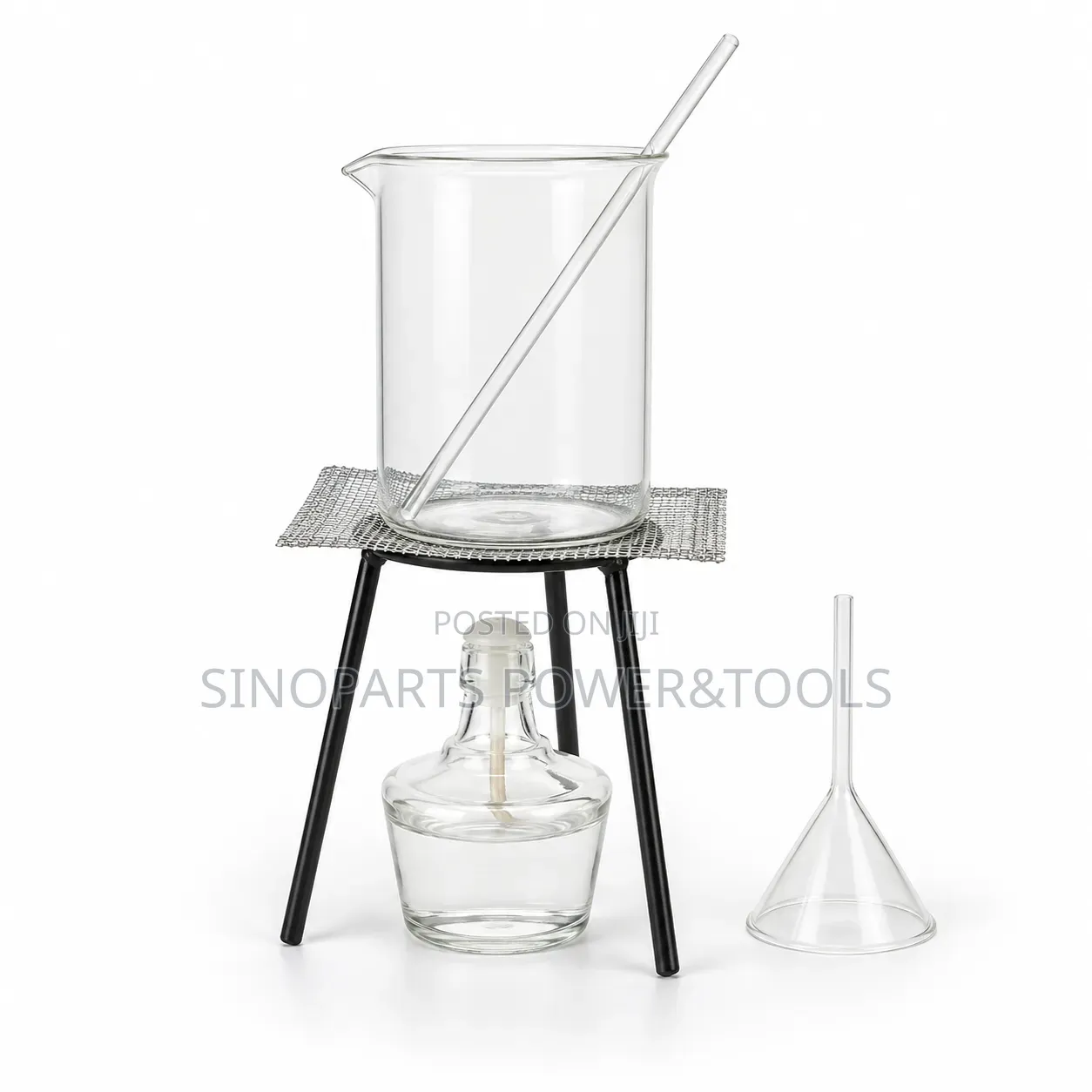 250ml Alcohol Lamp Tripod Set for Gold Refining Testing