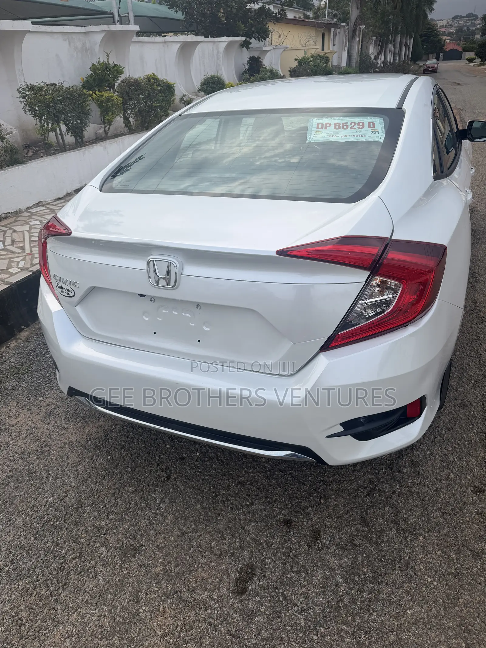 Honda Civic EX Sedan 2020 White