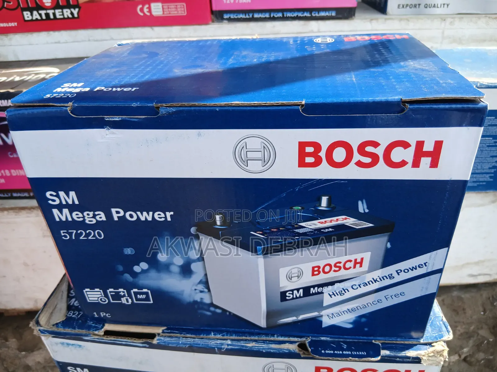 Original Bosch 15 Plate 12v 72Ah