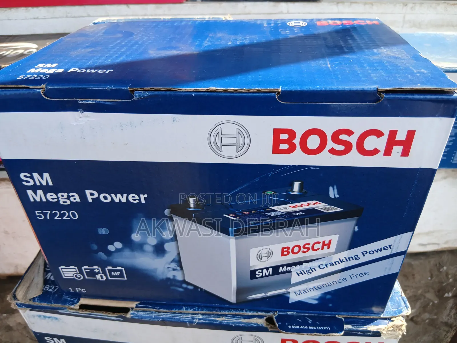 Original Bosch 15 Plate 12v 72Ah