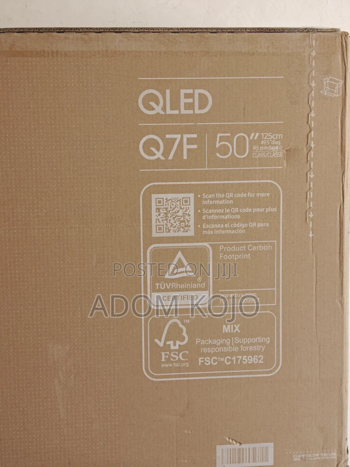 Samsung 50" Q7f Qled
