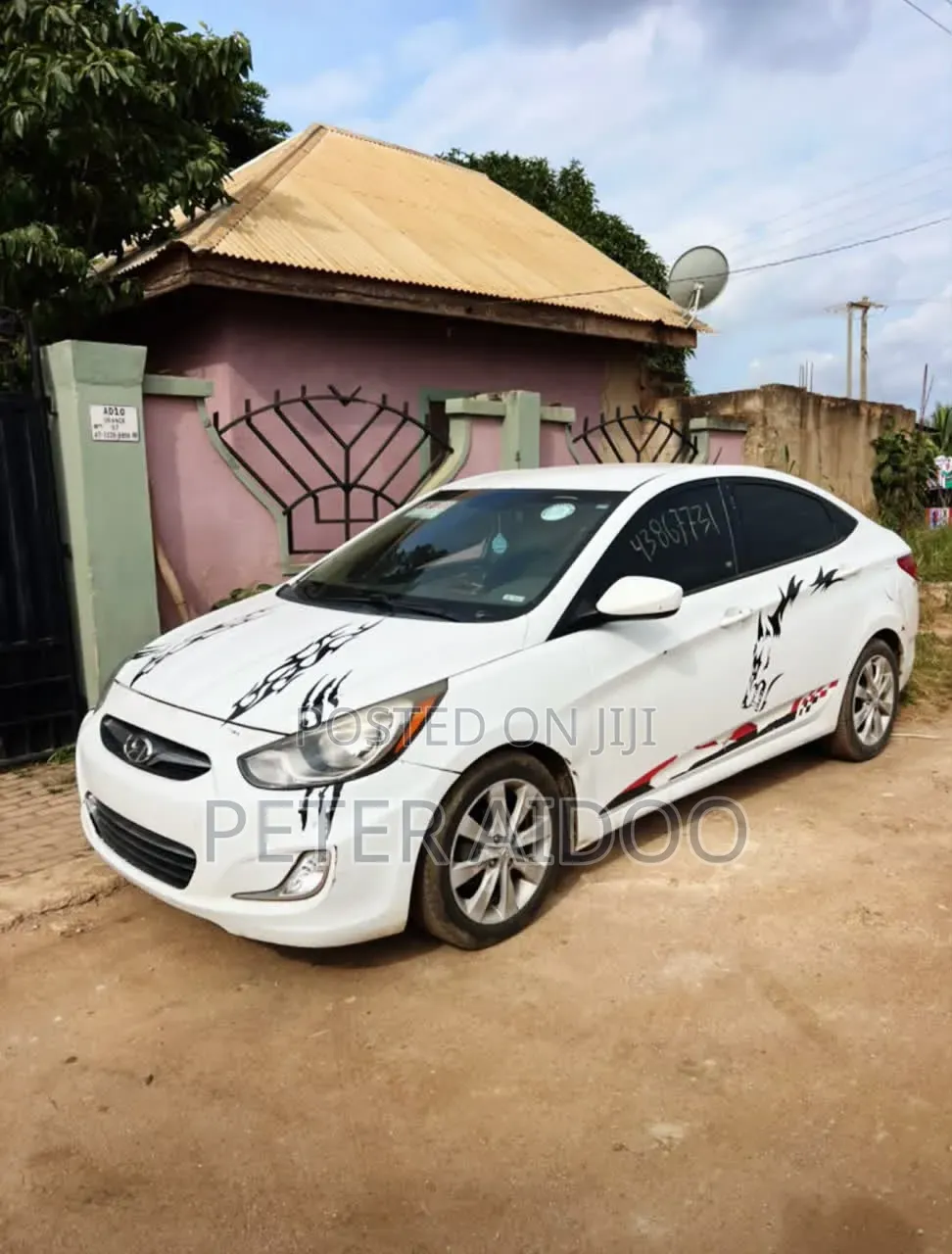 Hyundai Accent 2014 White
