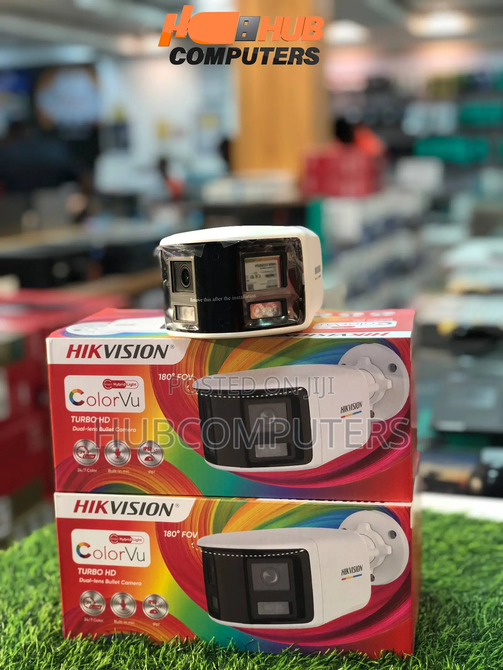 Hikvision DS-2CE12KF3TP-DLS ColorVu IP Dual Lens Camera