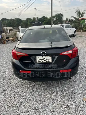 Toyota Corolla S 4dr Sedan (1.8L 4cyl CVT) 2016 Black
