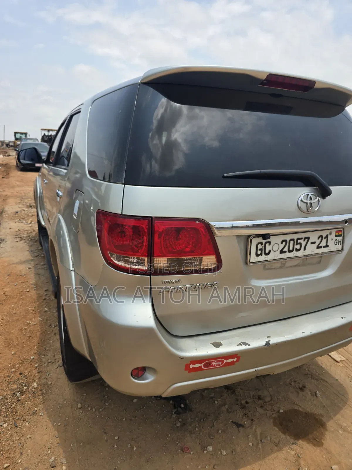 Toyota Fortuner 2012 Gray