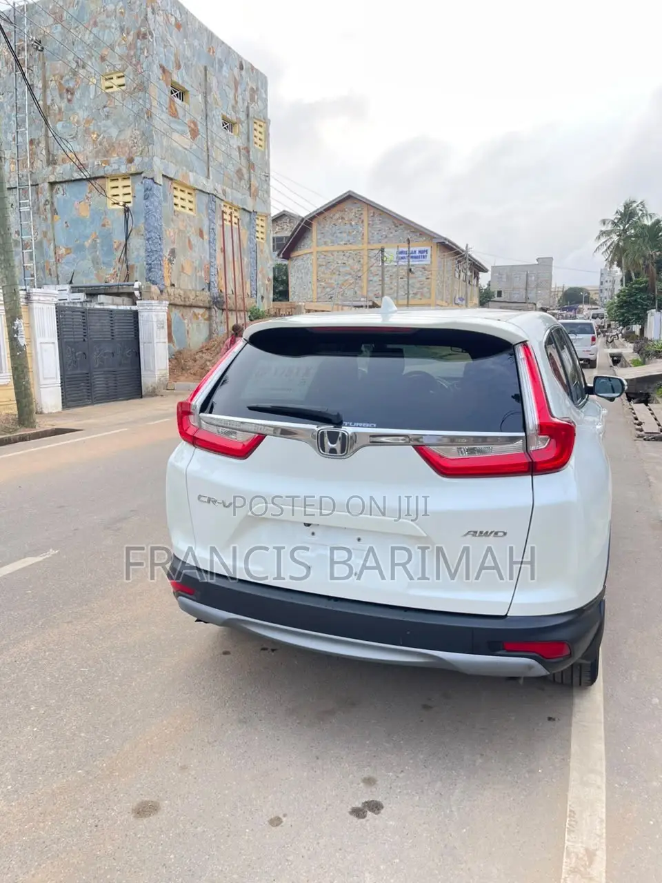 Honda CR-V EX-L 4dr SUV AWD (1.5L 4cyl CVT) 2017 White