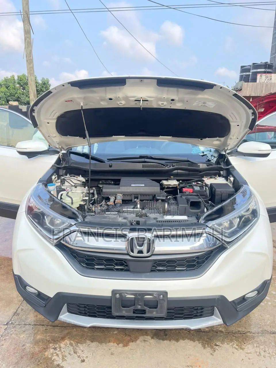 Honda CR-V EX-L 4dr SUV AWD (1.5L 4cyl CVT) 2017 White