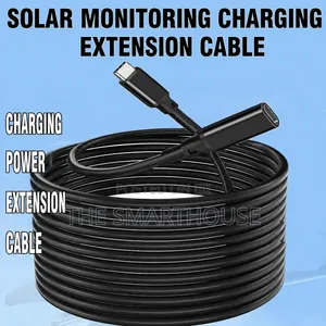 10m Type-C Extension Cable for Solar Security Cameras