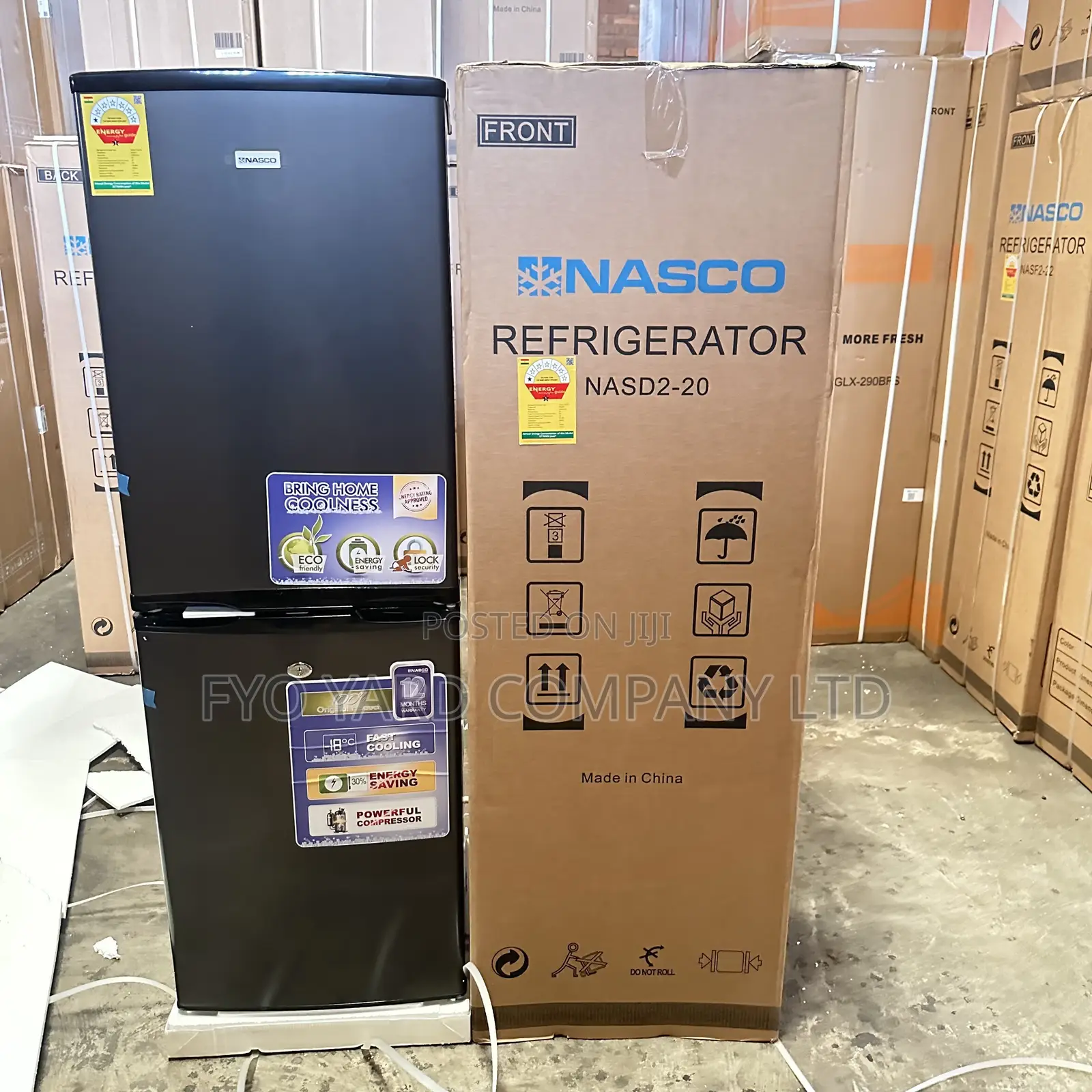 Modern Made Nasco 2 Doors Double Door 147* Liters Freezer