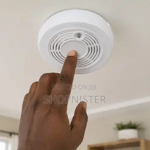 Photoelectric Smoke Alarm – 9V Battery Operated Fire & Smoke Detector