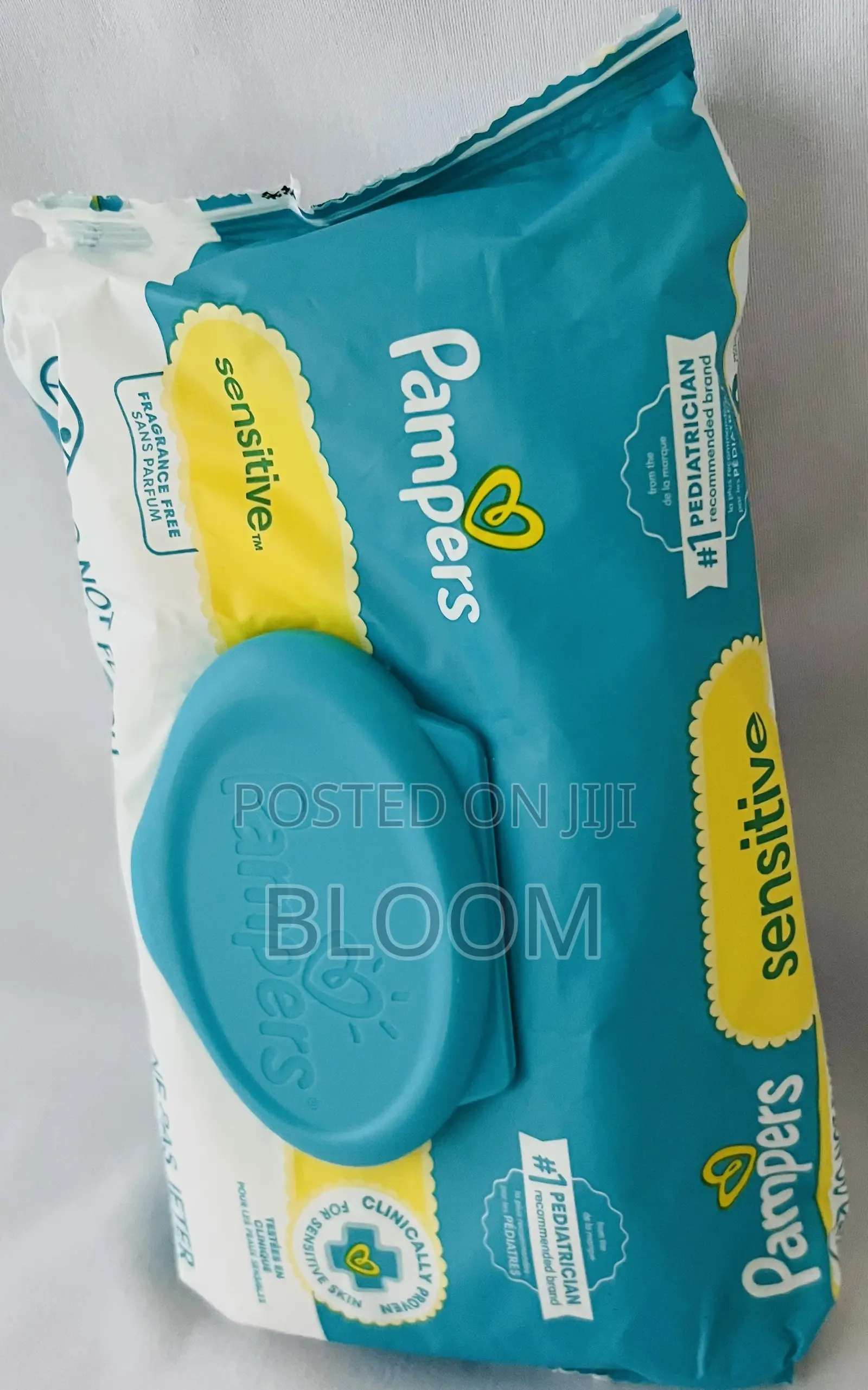 Pampers Sensitive Baby Wipes Keep Your Little One's Skin Clean, Soft,