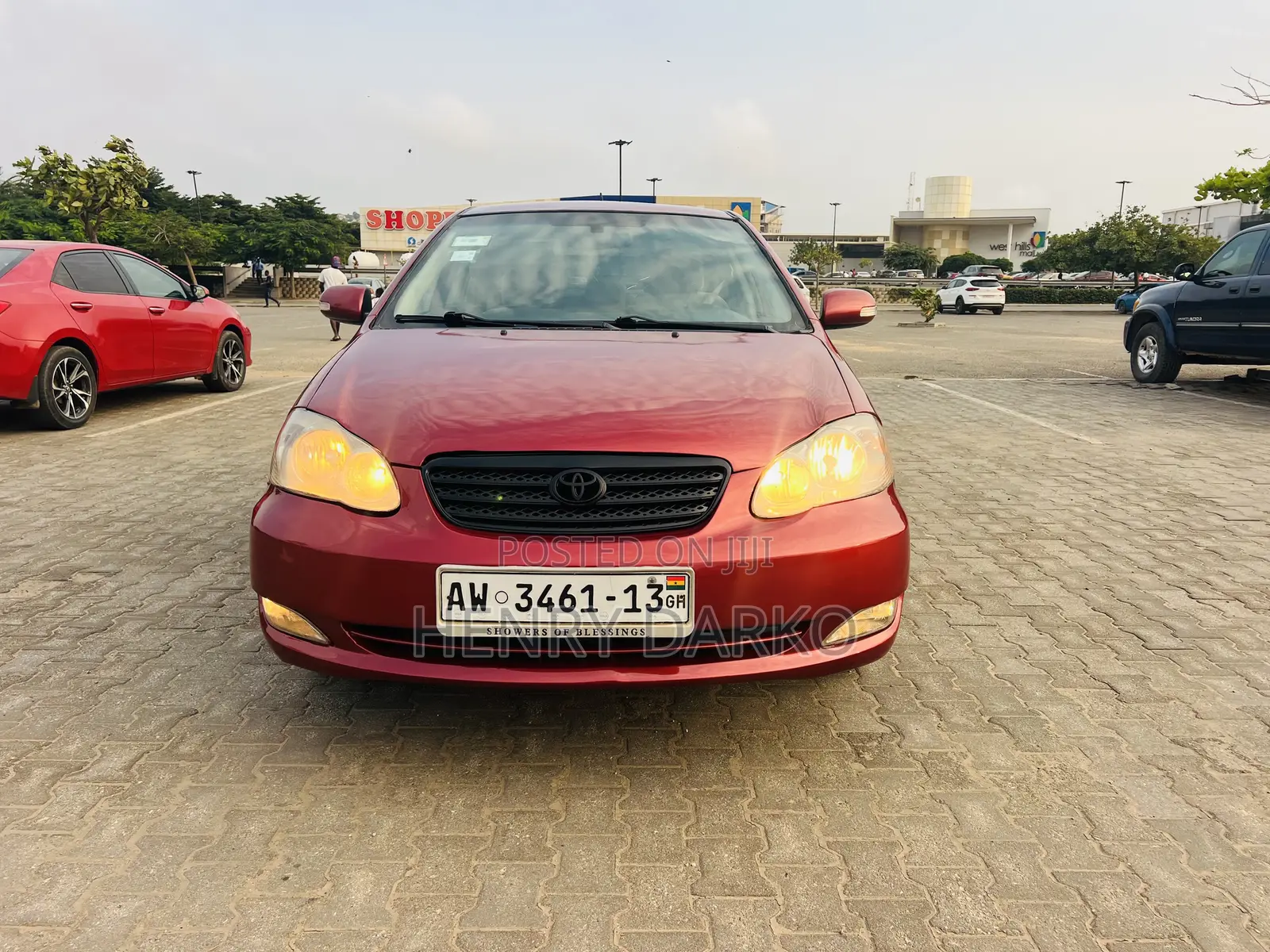 Toyota Corolla 2008 Red