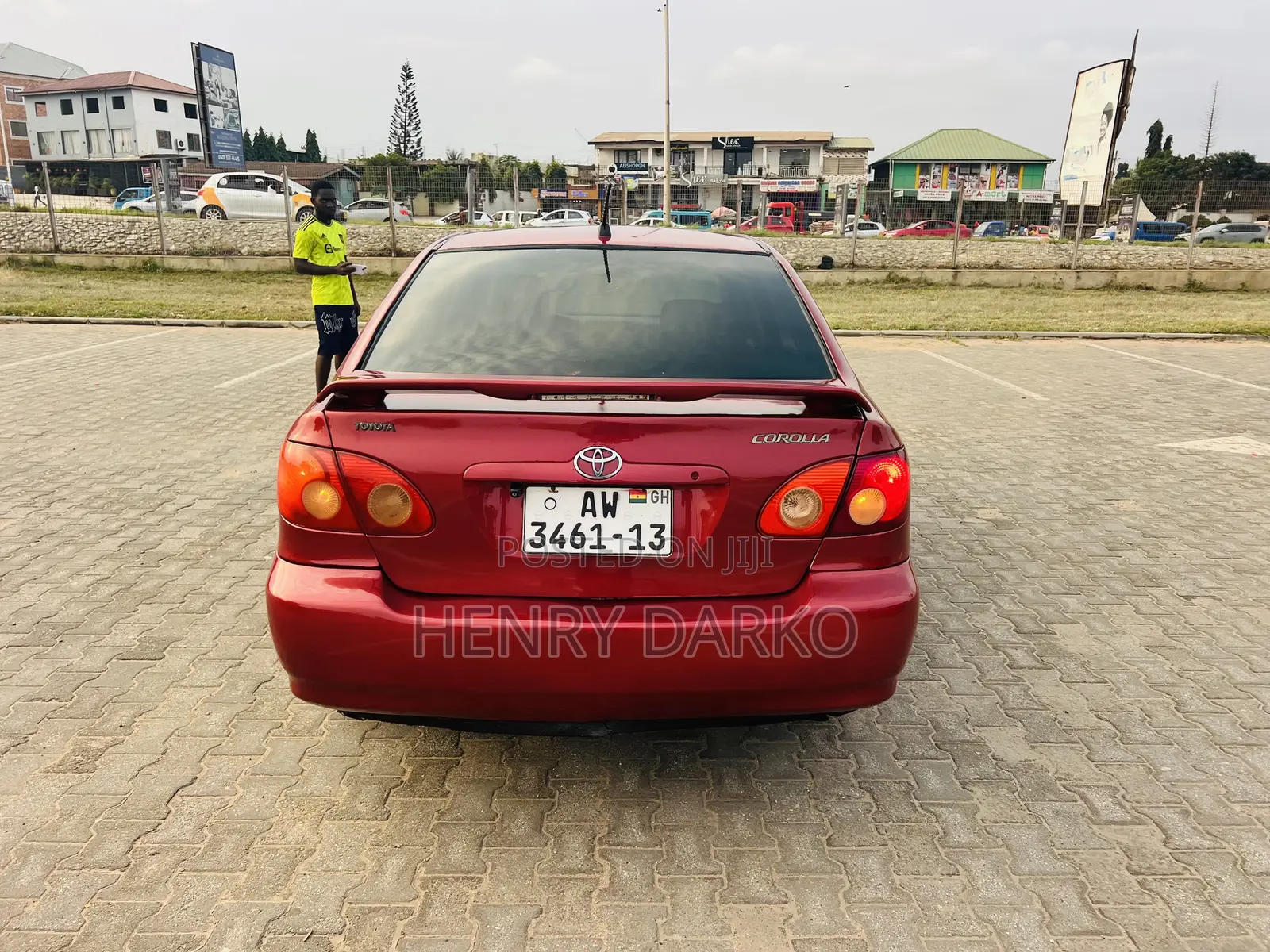 Toyota Corolla 2008 Red