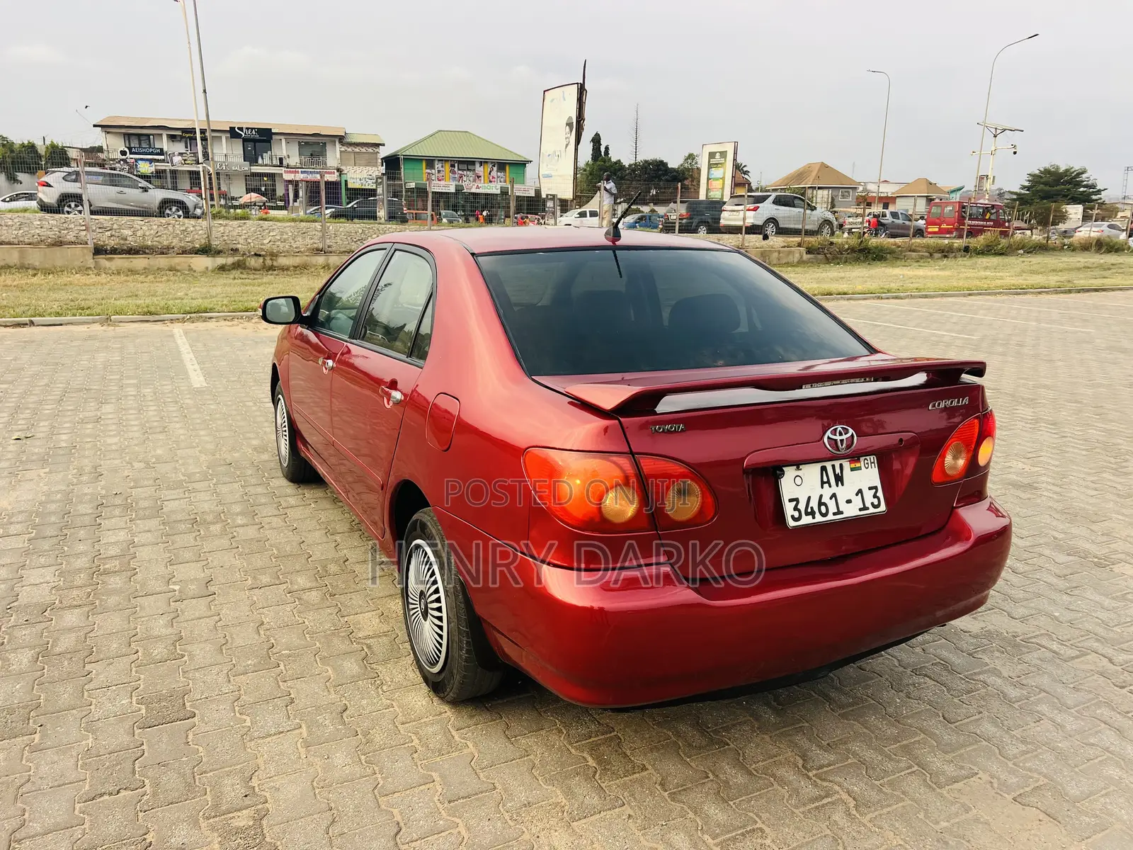 Toyota Corolla 2008 Red