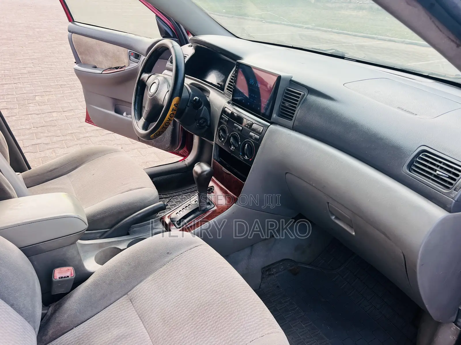 Toyota Corolla 2008 Red