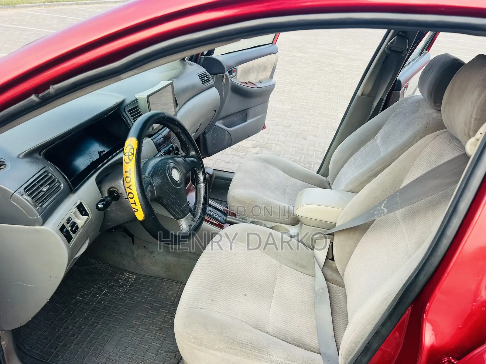 Toyota Corolla 2008 Red