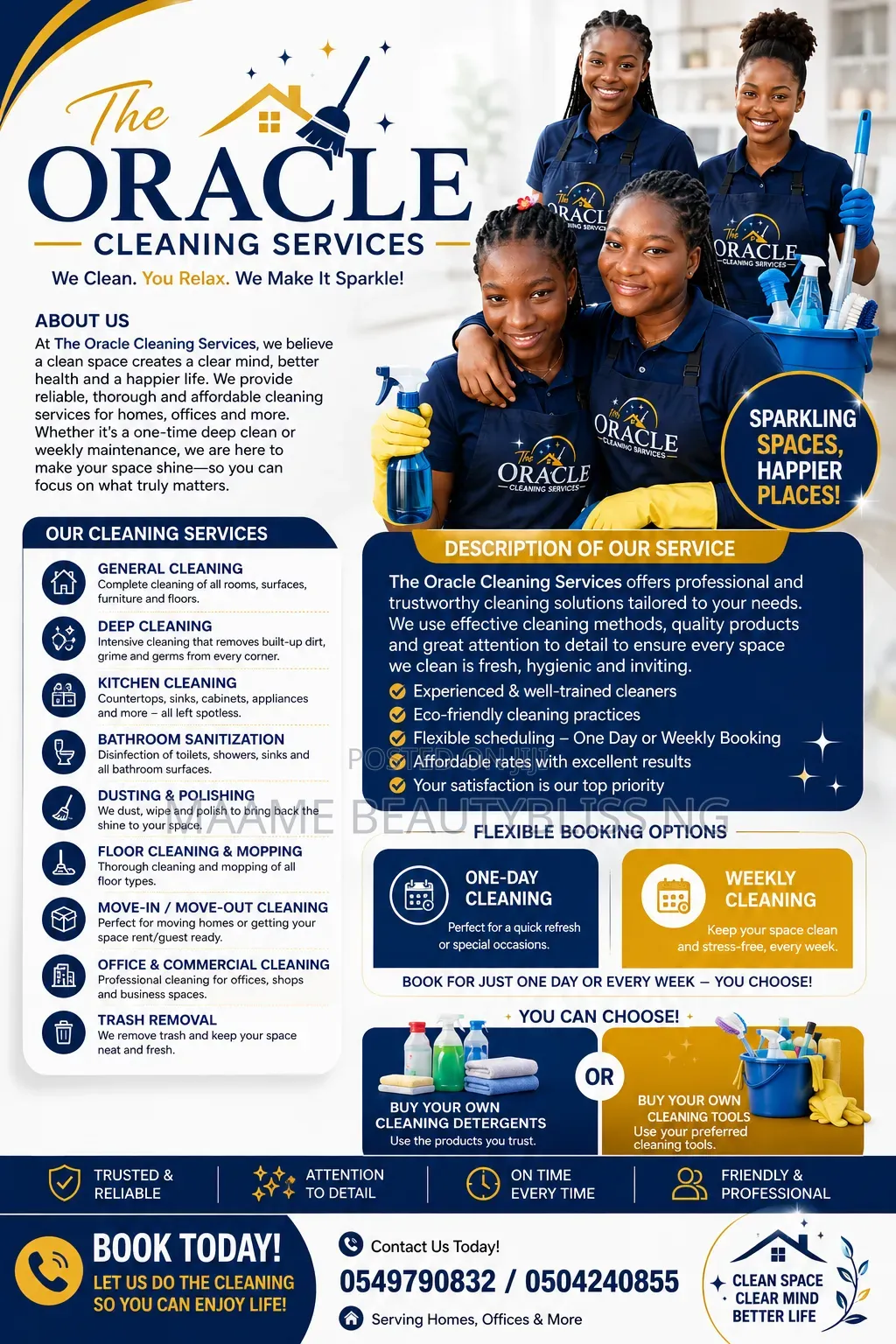 The Oracle Cleaning Services
