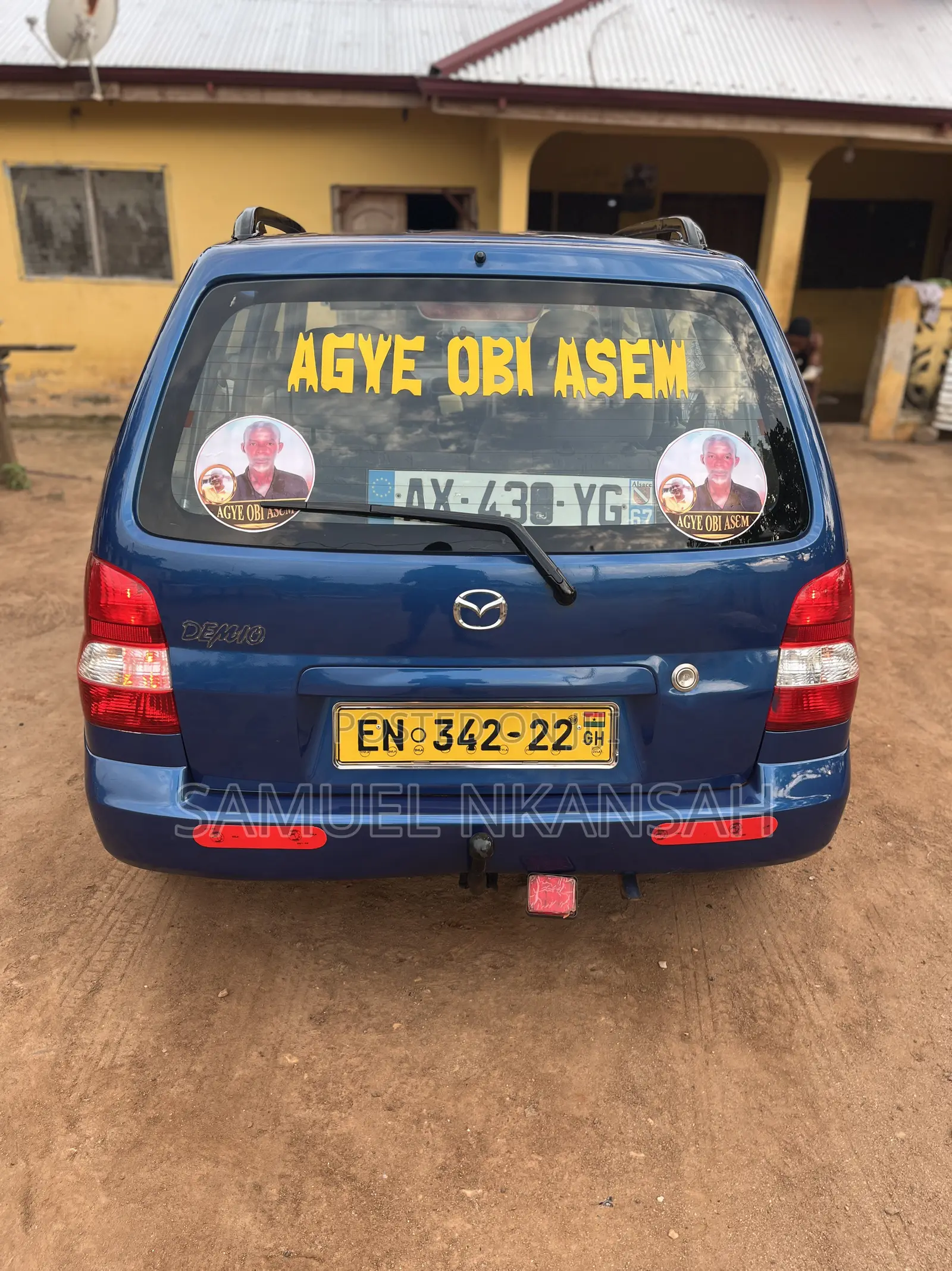 Mazda Demio 2014 Blue