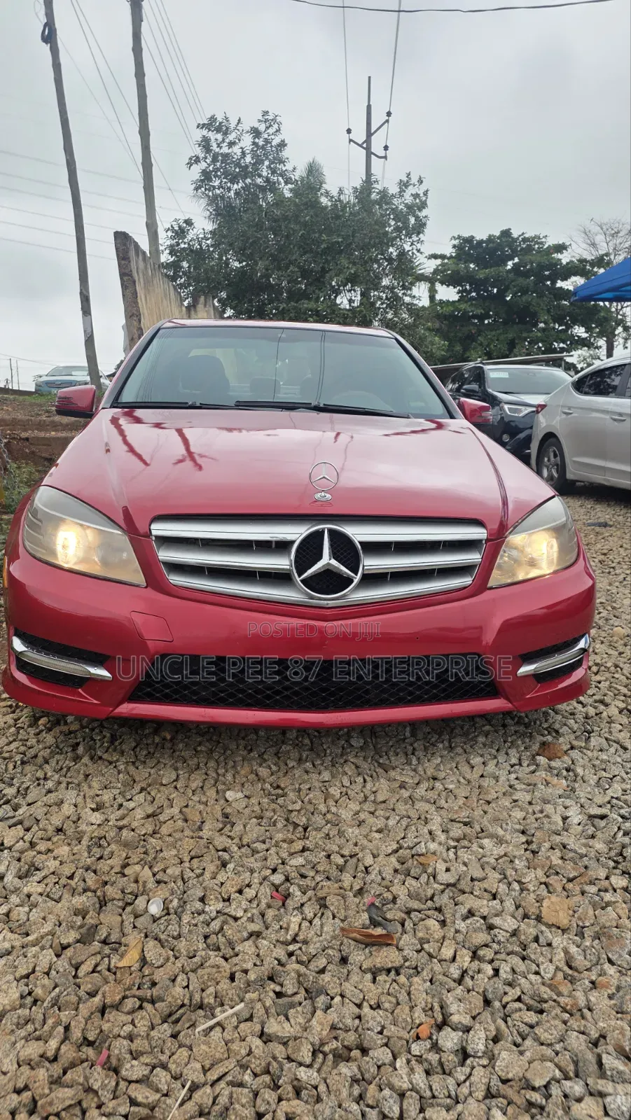 Mercedes-Benz C300 2013 Red