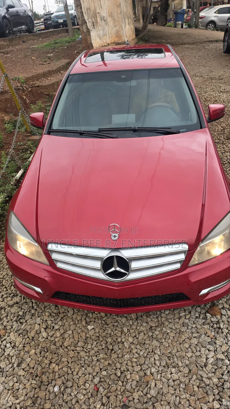 Mercedes-Benz C300 2013 Red