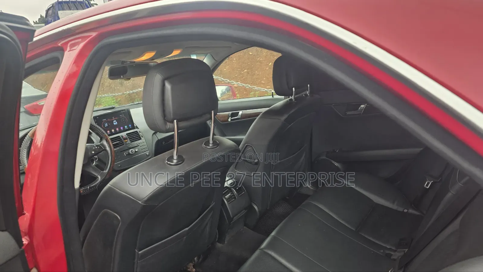 Mercedes-Benz C300 2013 Red