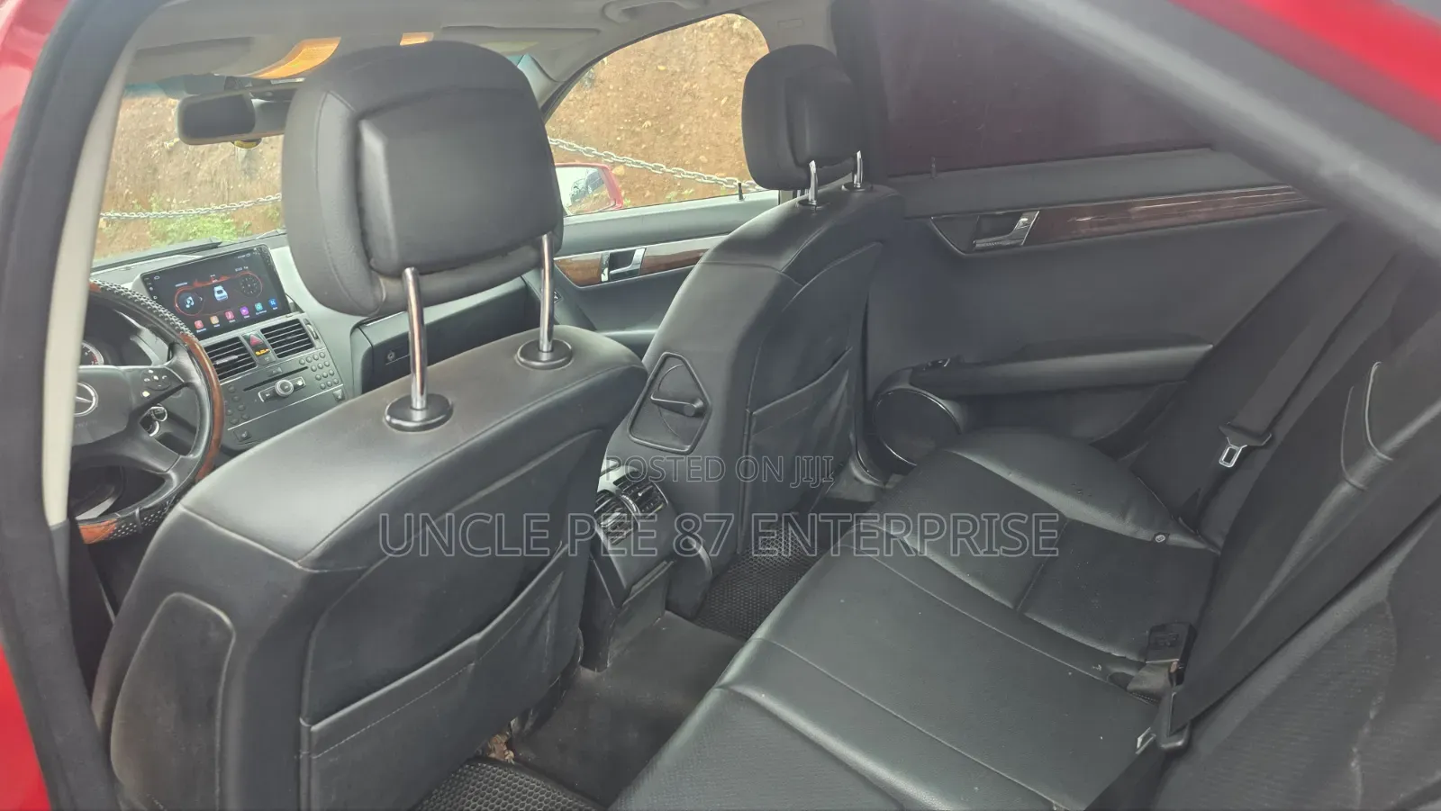 Mercedes-Benz C300 2013 Red
