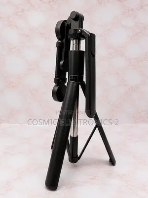 R16K Foldable Selfie Stick Tripod With Bluetooth Remote