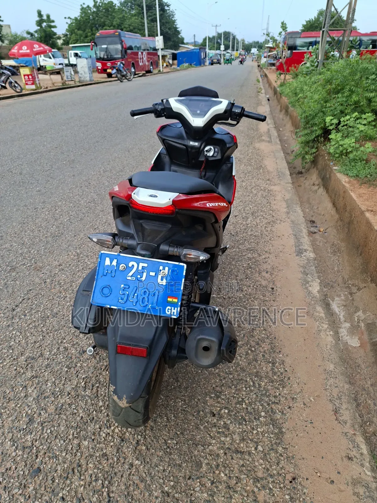 Yamaha Aerox 2025 White