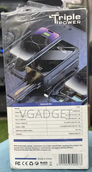 Triple Power/Power Bank