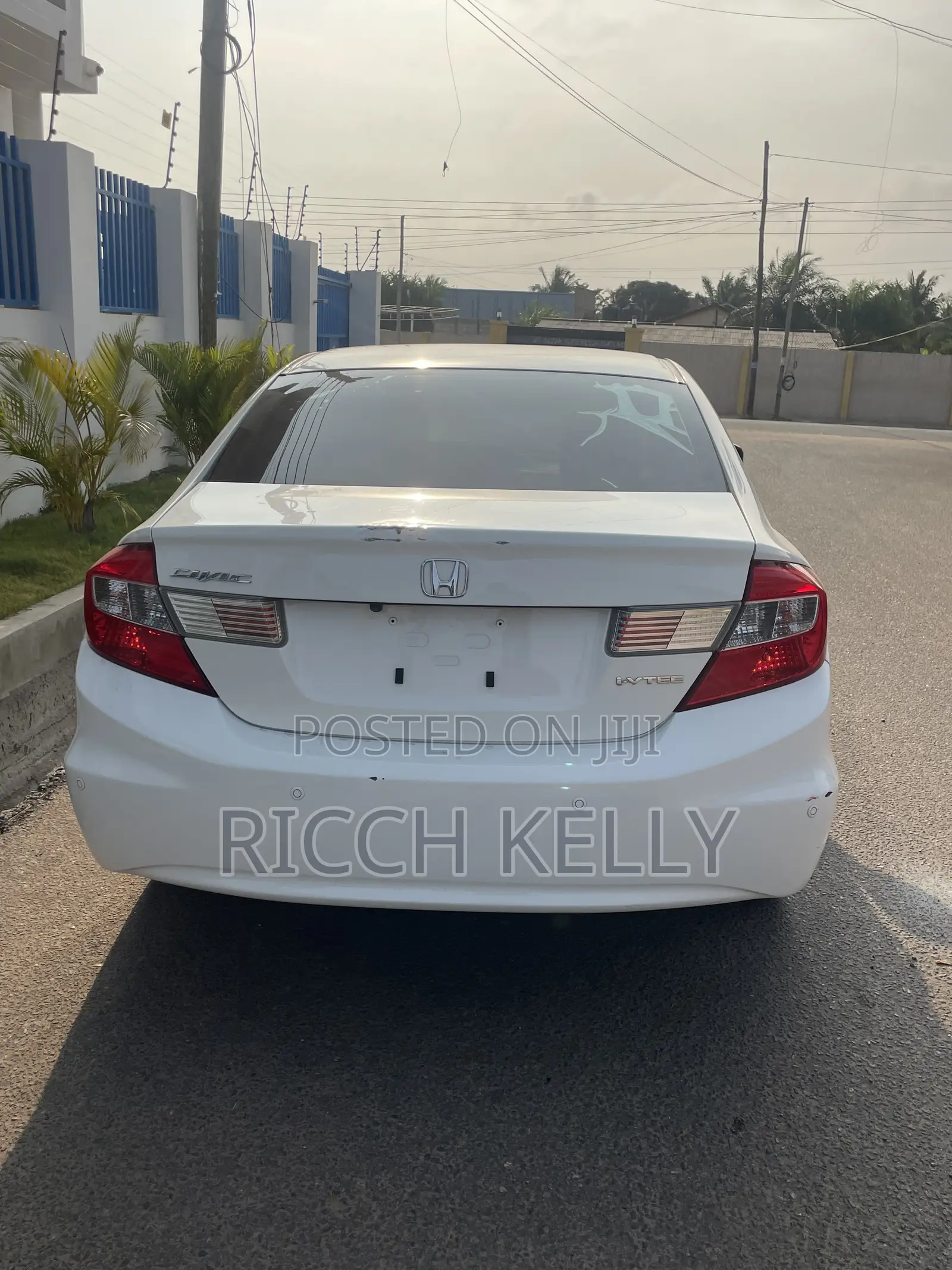 Honda Civic Sedan EX 2013 White