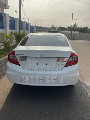Honda Civic Sedan EX 2013 White