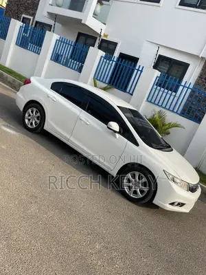 Honda Civic Sedan EX 2013 White