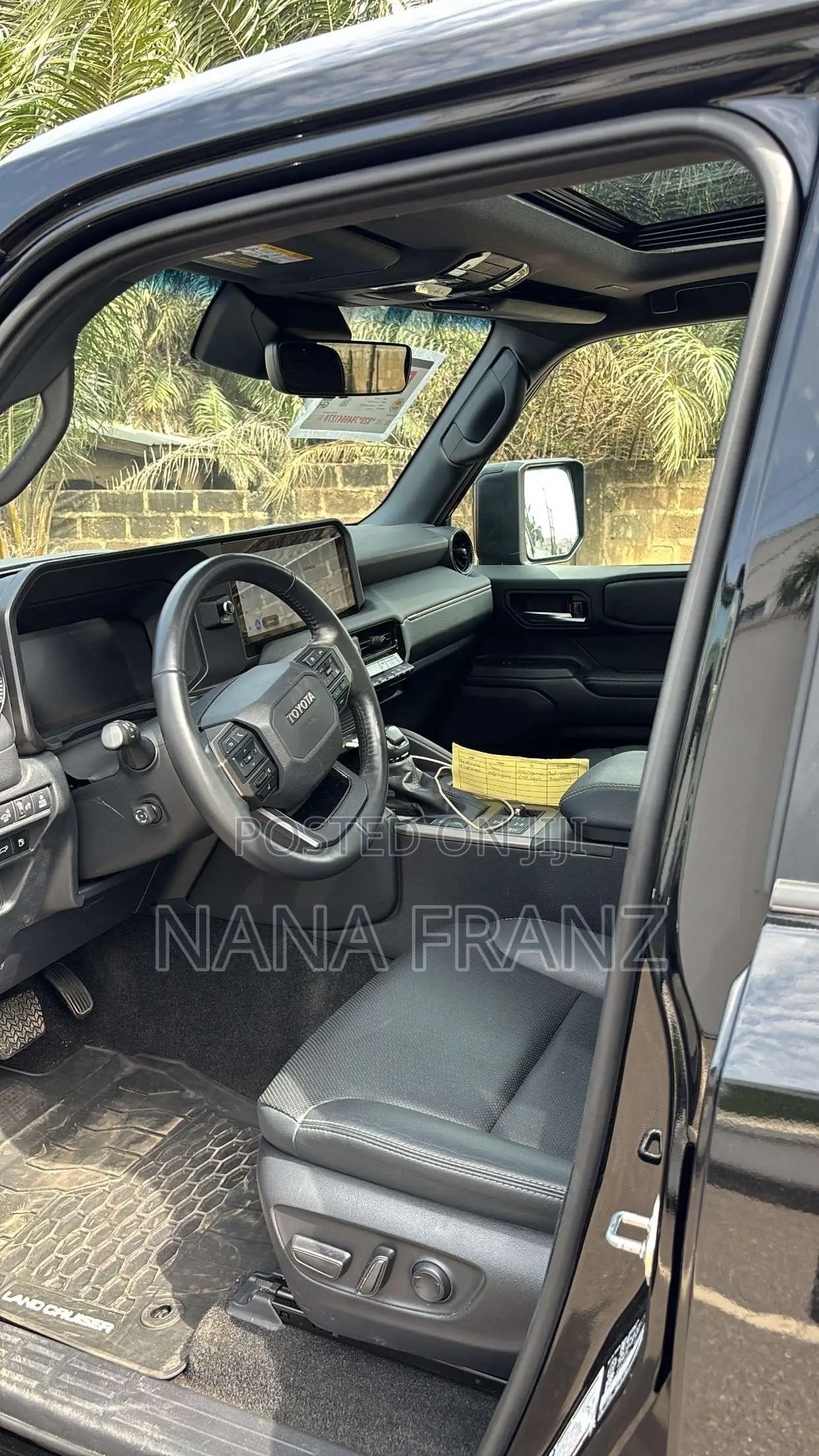 Toyota Land Cruiser Prado 2.4 Petrol 2024 Black