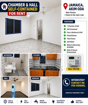 1bdrm House in Birim Central Municipal for rent