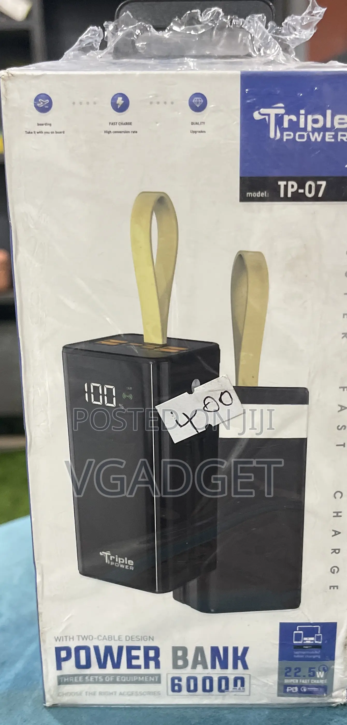 Triple Power/Power Bank