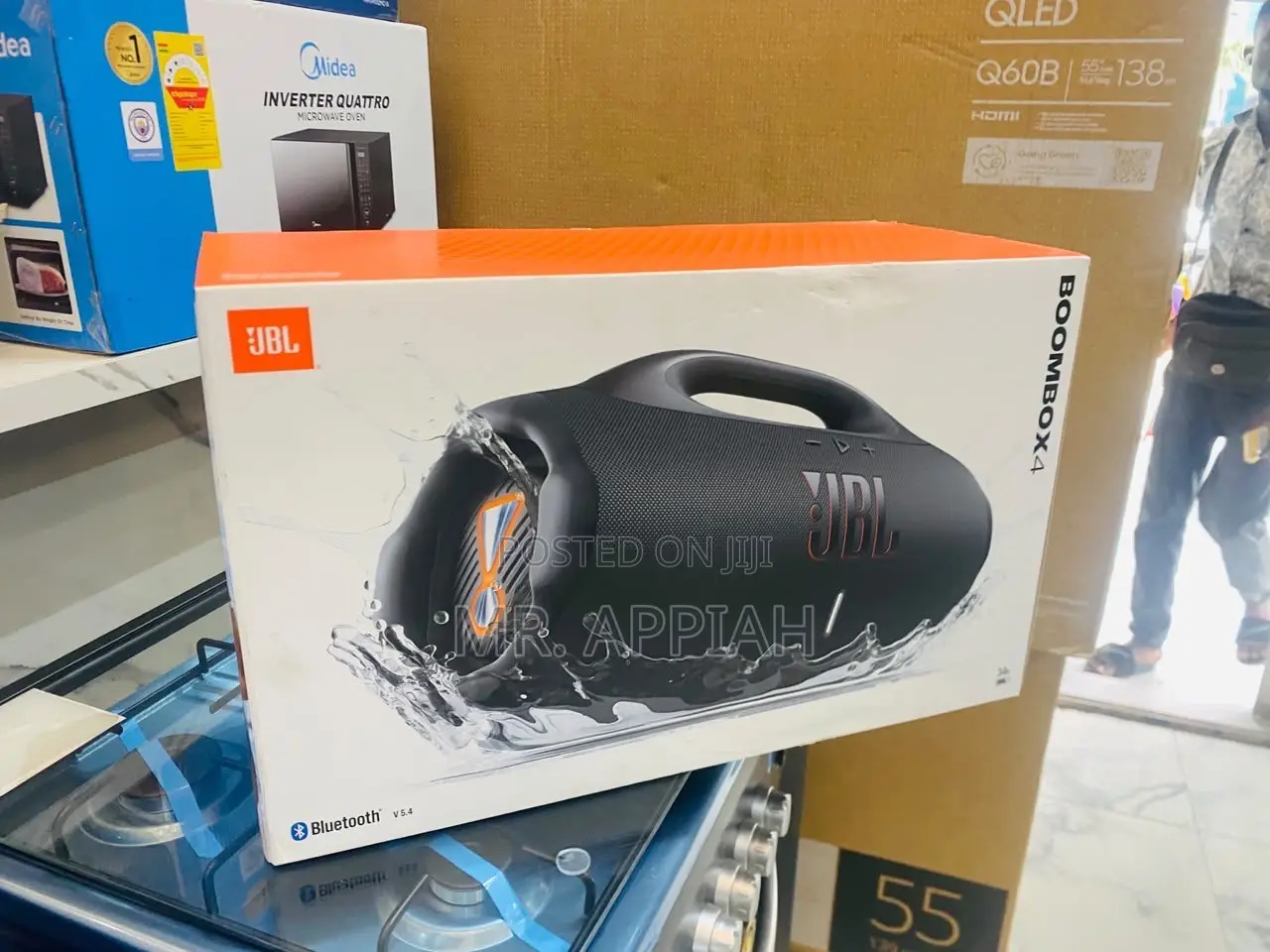Order Classic JBL Boombox 4 Portable Bluetooth Speaker 