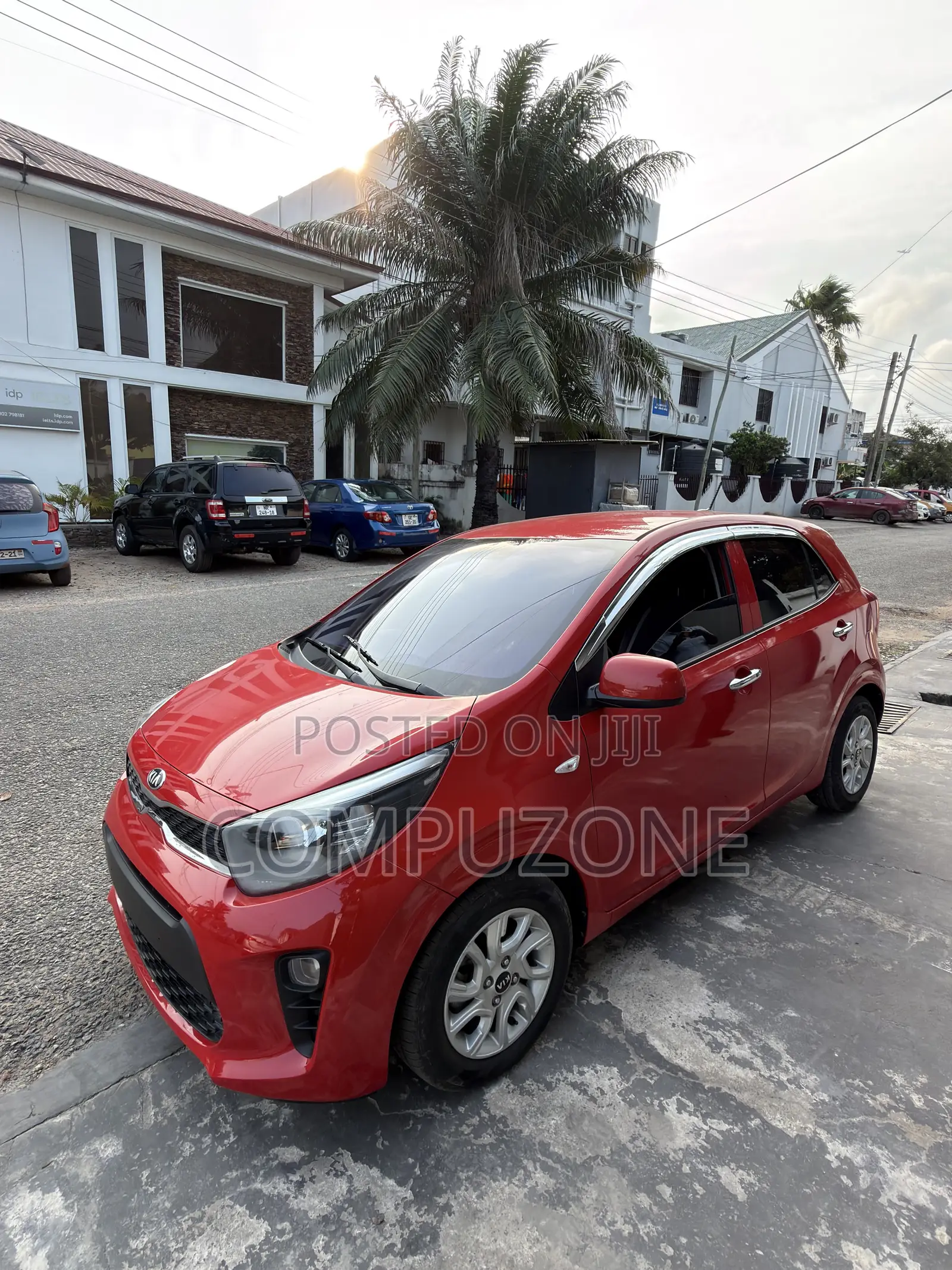 Kia Morning 2018 Red