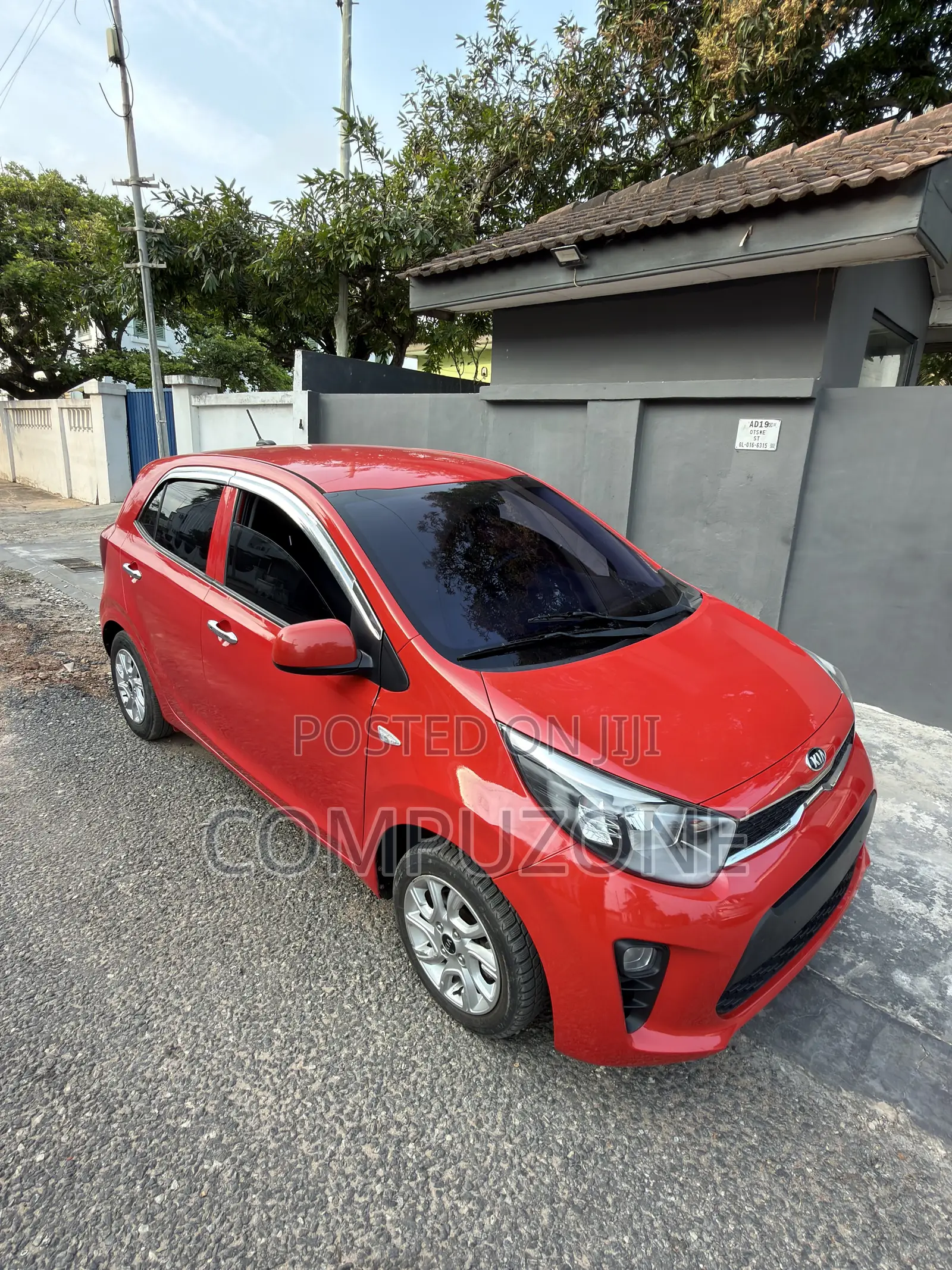 Kia Morning 2018 Red
