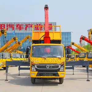 Tipper Truck With Truck‐mounted Crane
