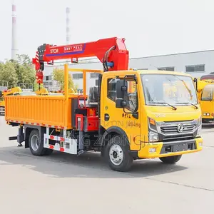 Tipper Truck With Truck‐mounted Crane
