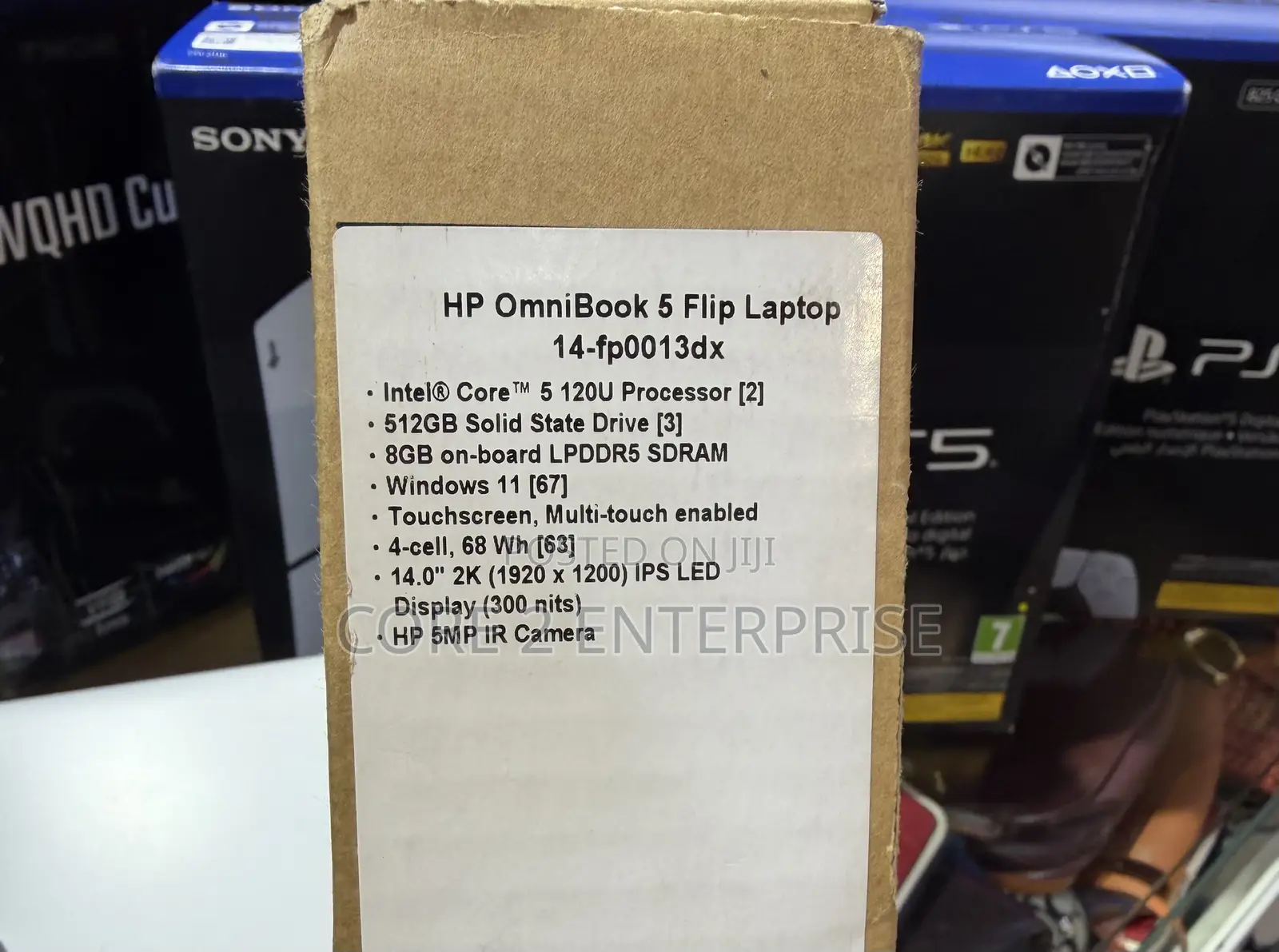 New Laptop HP OmniBook 5 14" 8GB Intel Core 5 SSD 512GB
