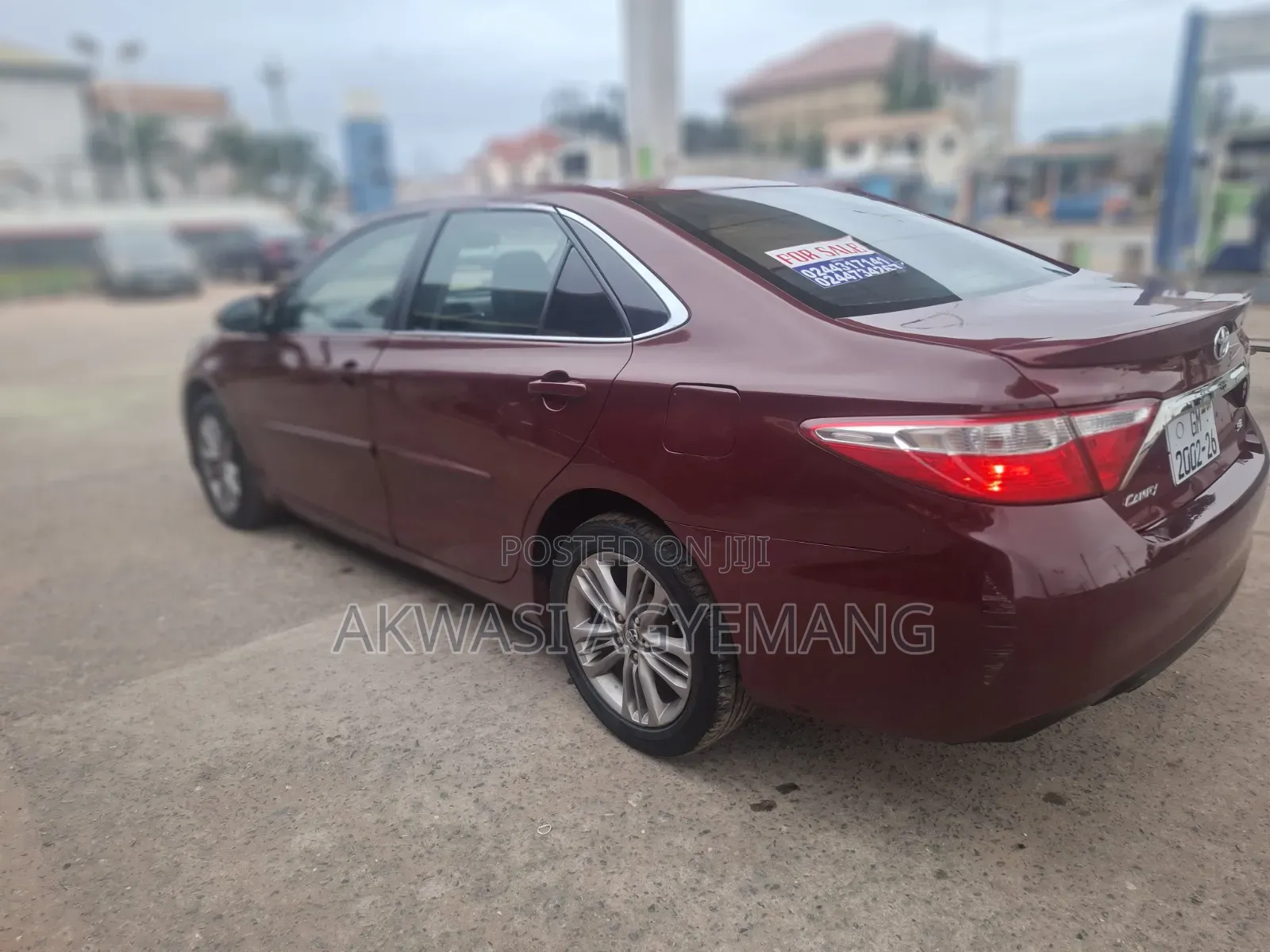 Toyota Camry SE 4dr Sedan (2.5L 4cyl 6A) 2017 Burgundy