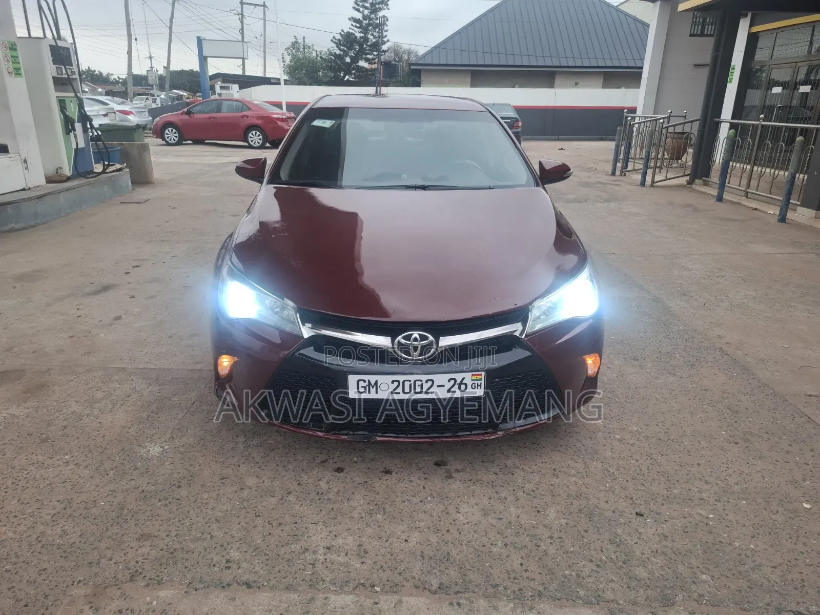 Toyota Camry SE 4dr Sedan (2.5L 4cyl 6A) 2017 Burgundy