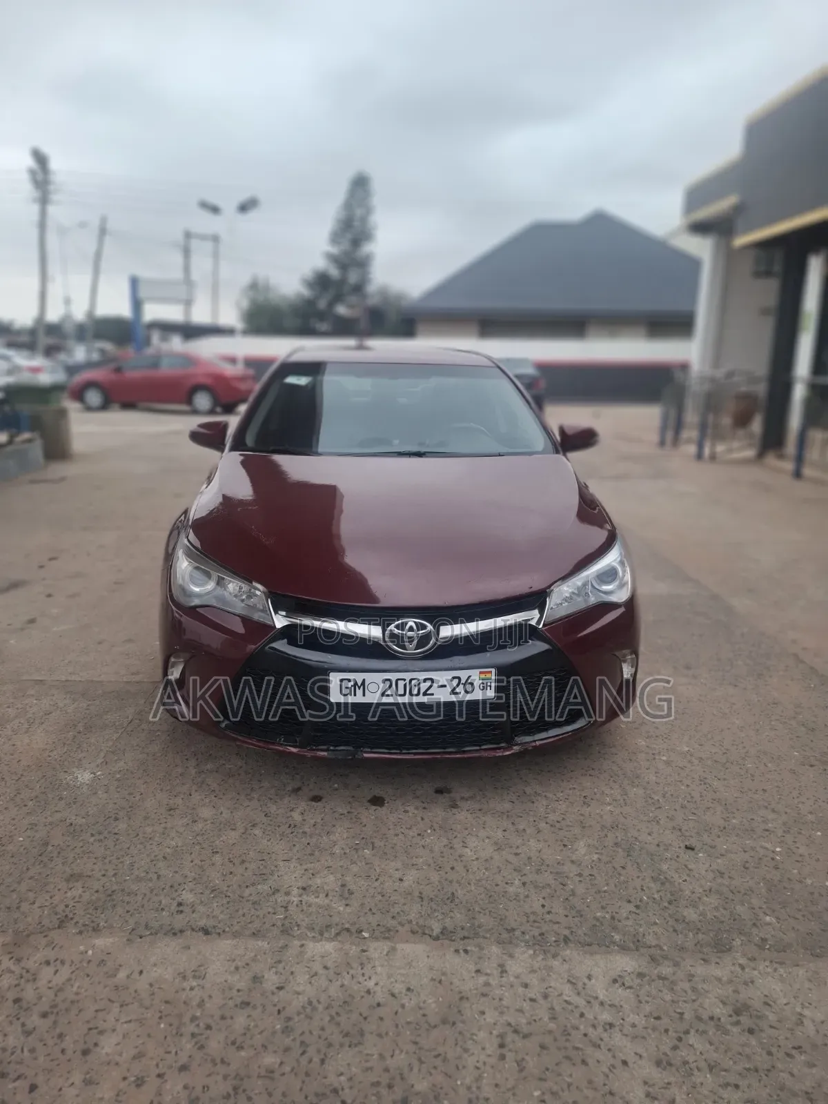 Toyota Camry SE 4dr Sedan (2.5L 4cyl 6A) 2017 Burgundy
