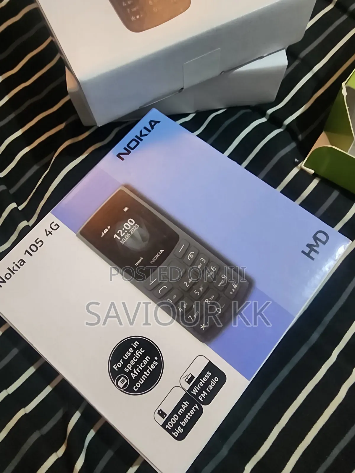 New Nokia 105 Black