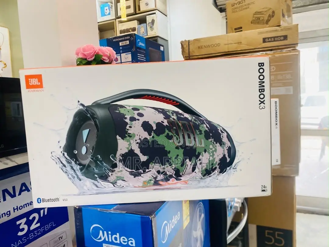 Order JBL Boombox 3 Portable Bluetooth Speaker(Waterproof)