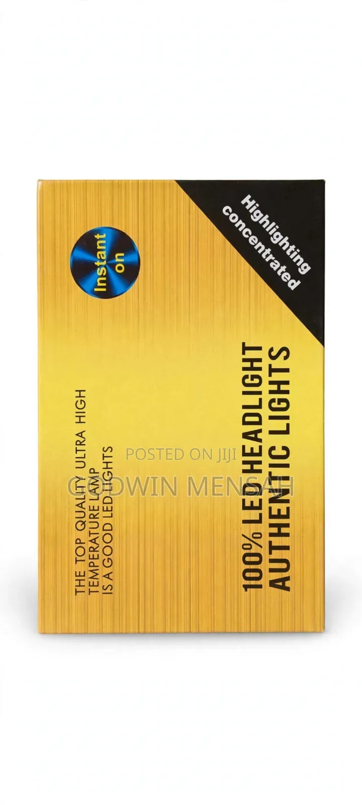 Gold Headlight Bulbs