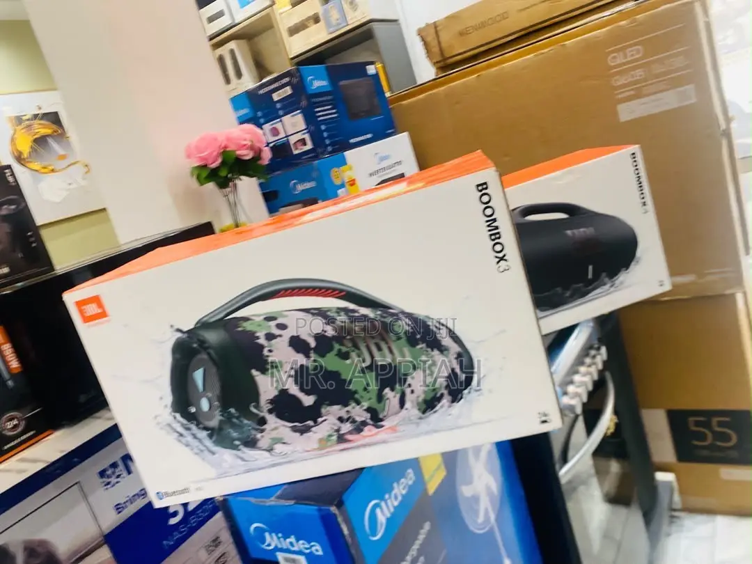 Unique JBL Boombox 3 Portable Bluetooth Speaker(Waterproof).