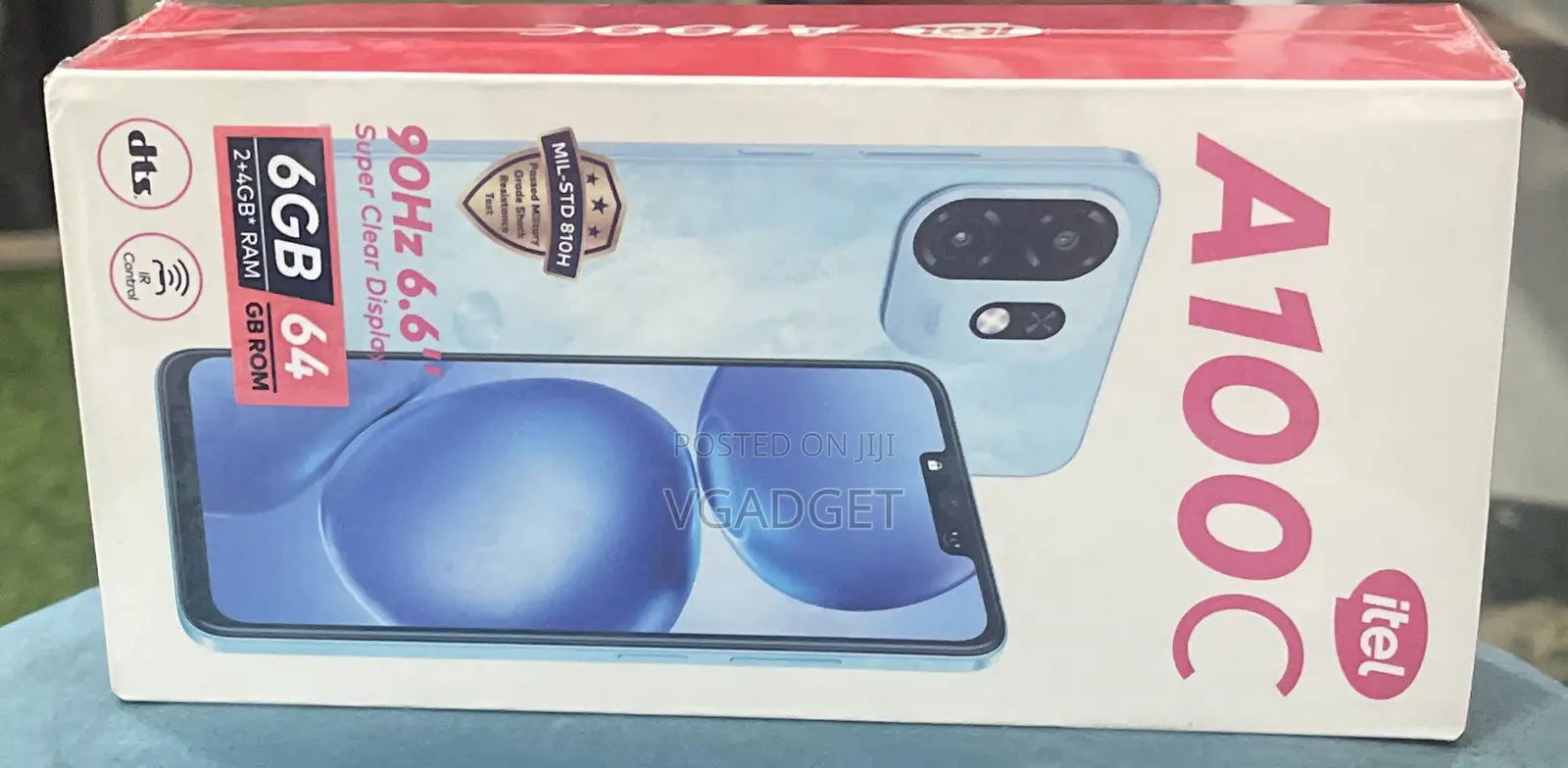 New Itel A100C 64 GB Blue